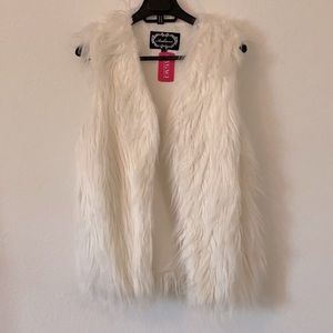 Ivory Fur Vest